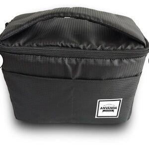 Anvanda Black and Pink Camera Bag